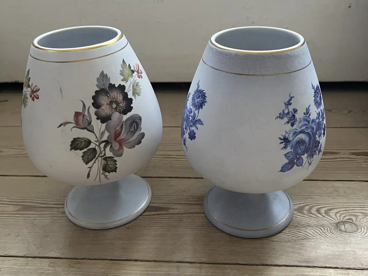 Billede 2 - 2 Flora Gauda 1846 vaser/ pokaler