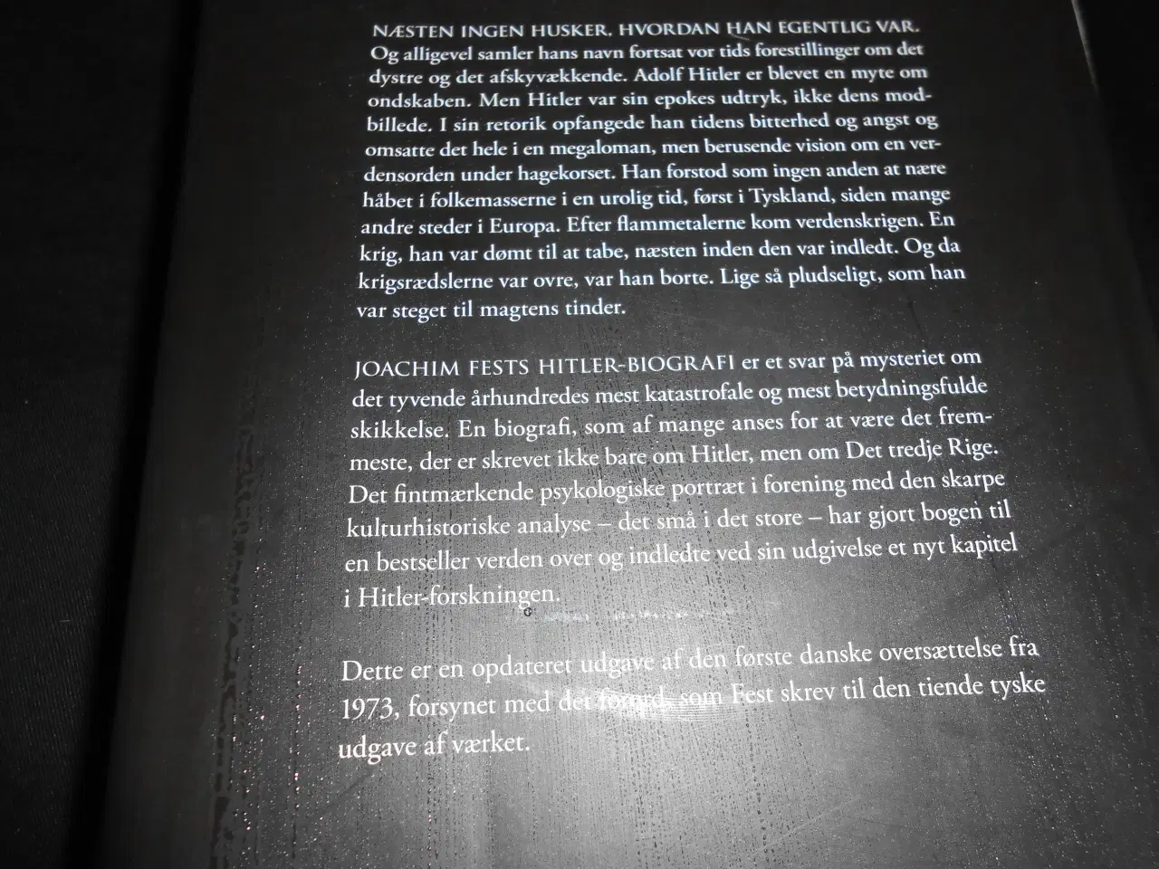 Billede 2 - Hitler en biografi-Joachim Fest