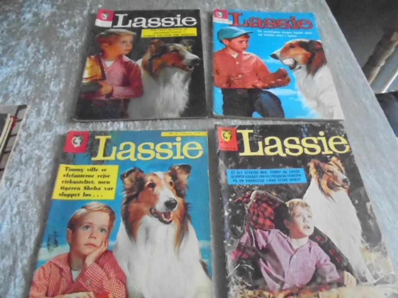 Billede 2 - Lassie – 9 tegneseriehæfter fra 1960-62  