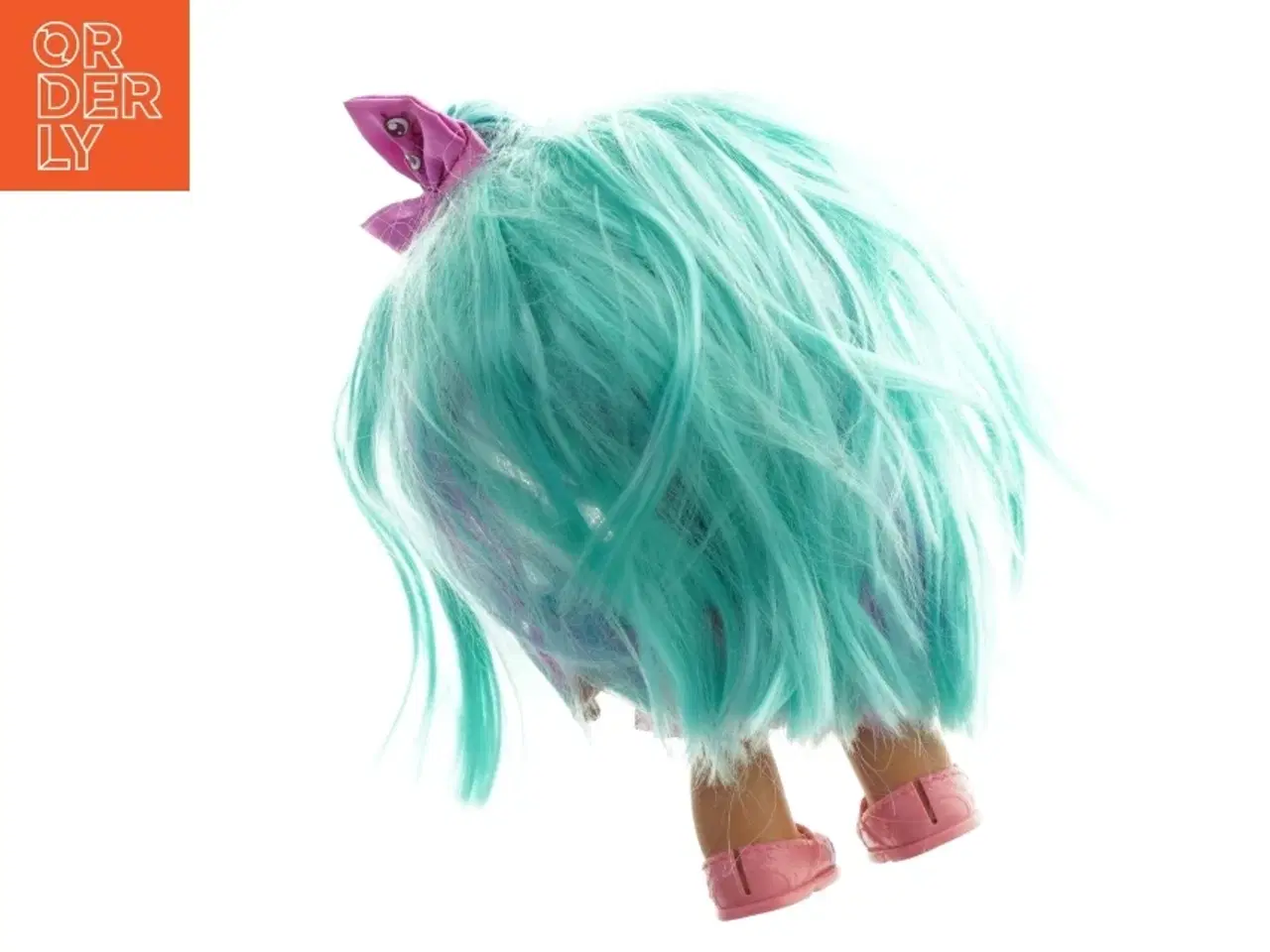 Billede 3 - Dukke med turkis hår (str. H. 25 cm) Disney dukke