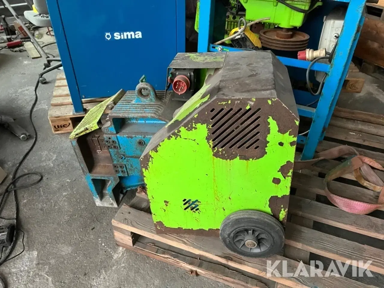 Billede 1 - Armeringsjernsklipper Sima