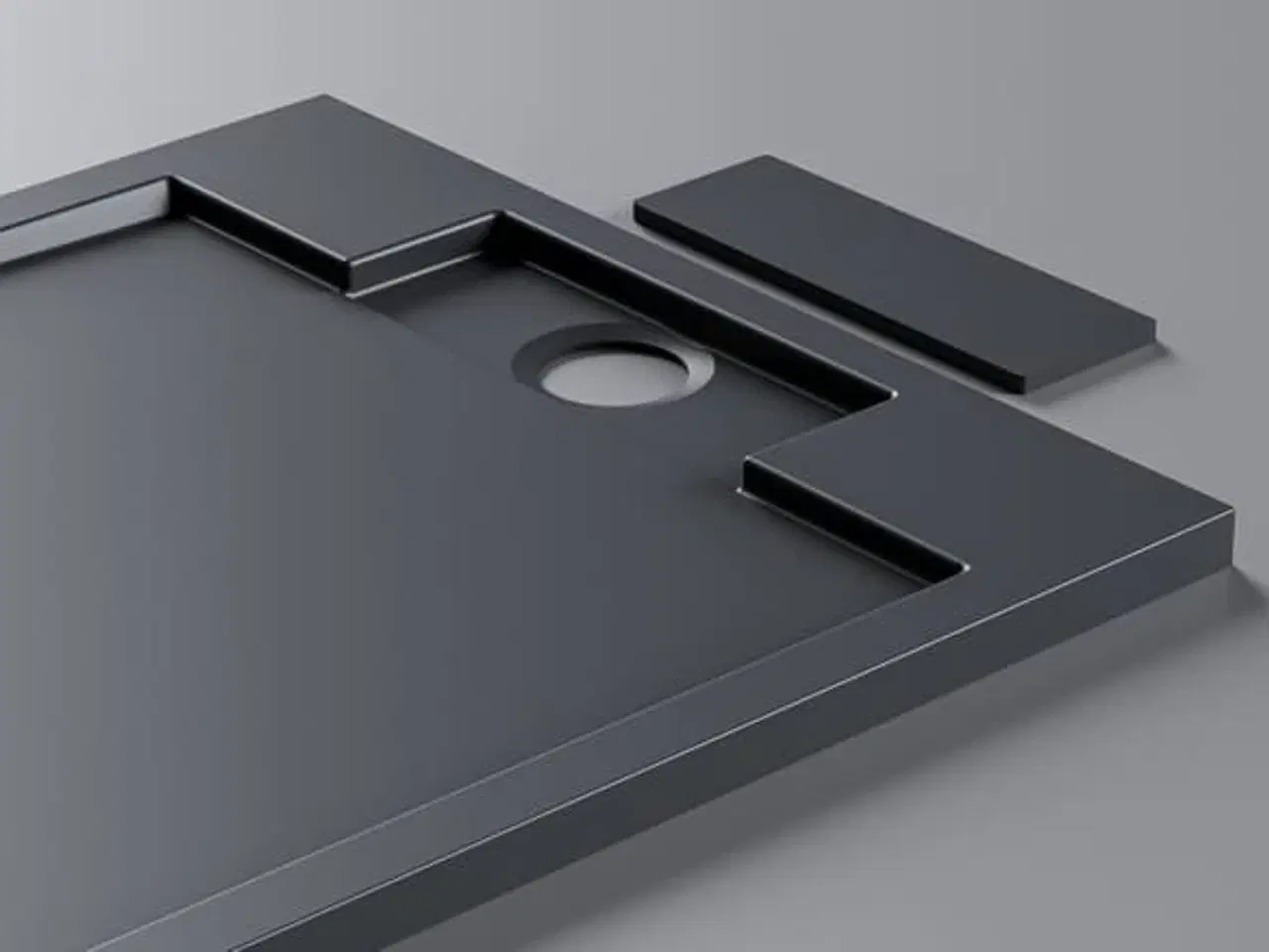 Billede 2 - Brusebund af massiv sten 