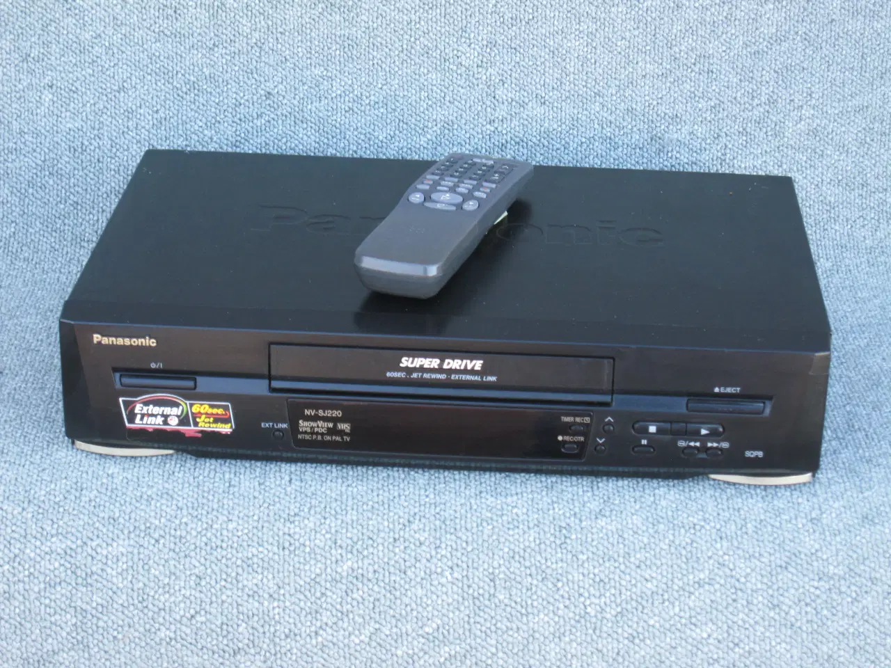 Billede 1 - Panasonic, VHS-video, Incl. fjernbetjening