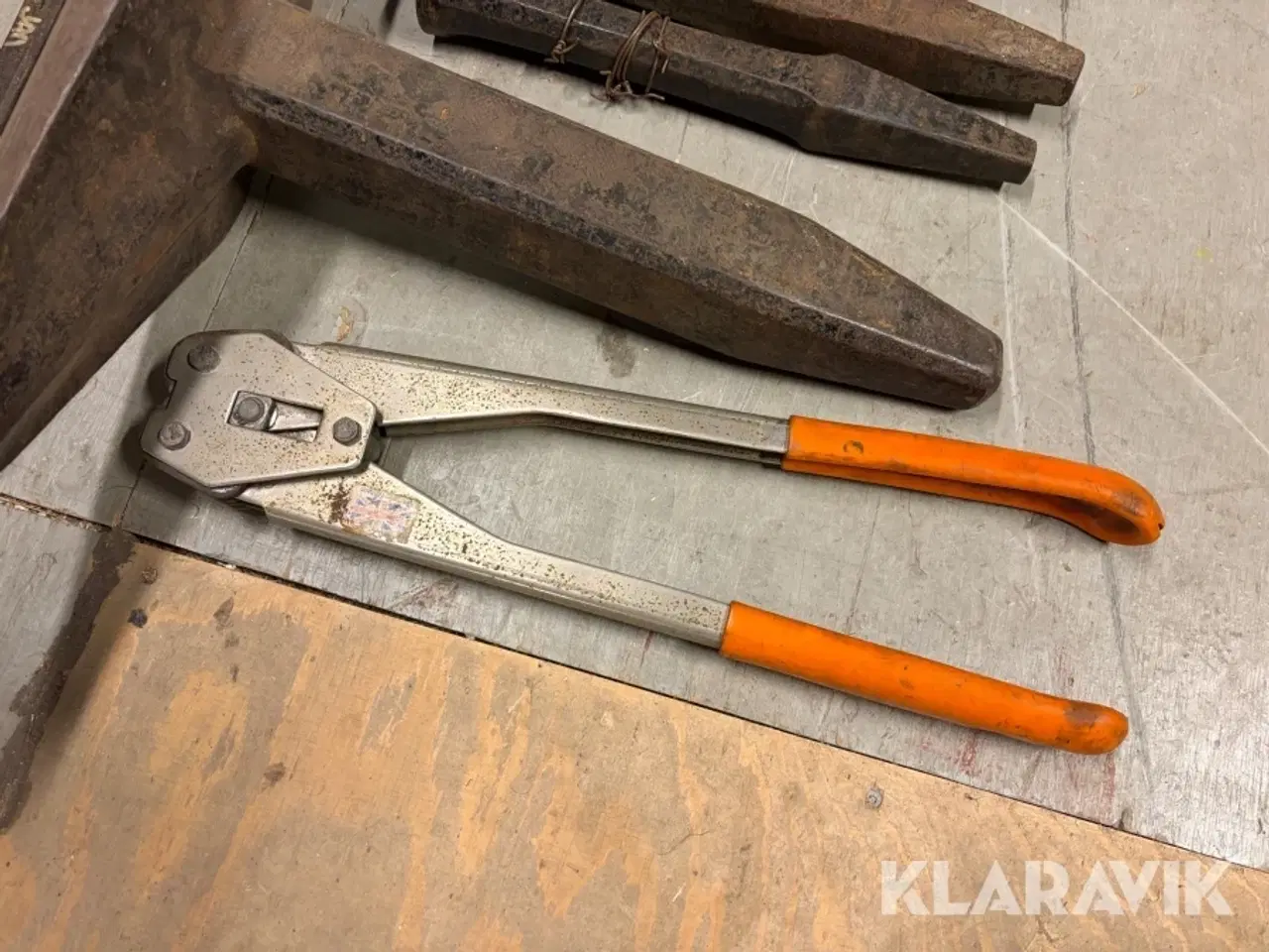 Billede 4 - Vulstmaskine og øvrigt blikkenslagerværktøj