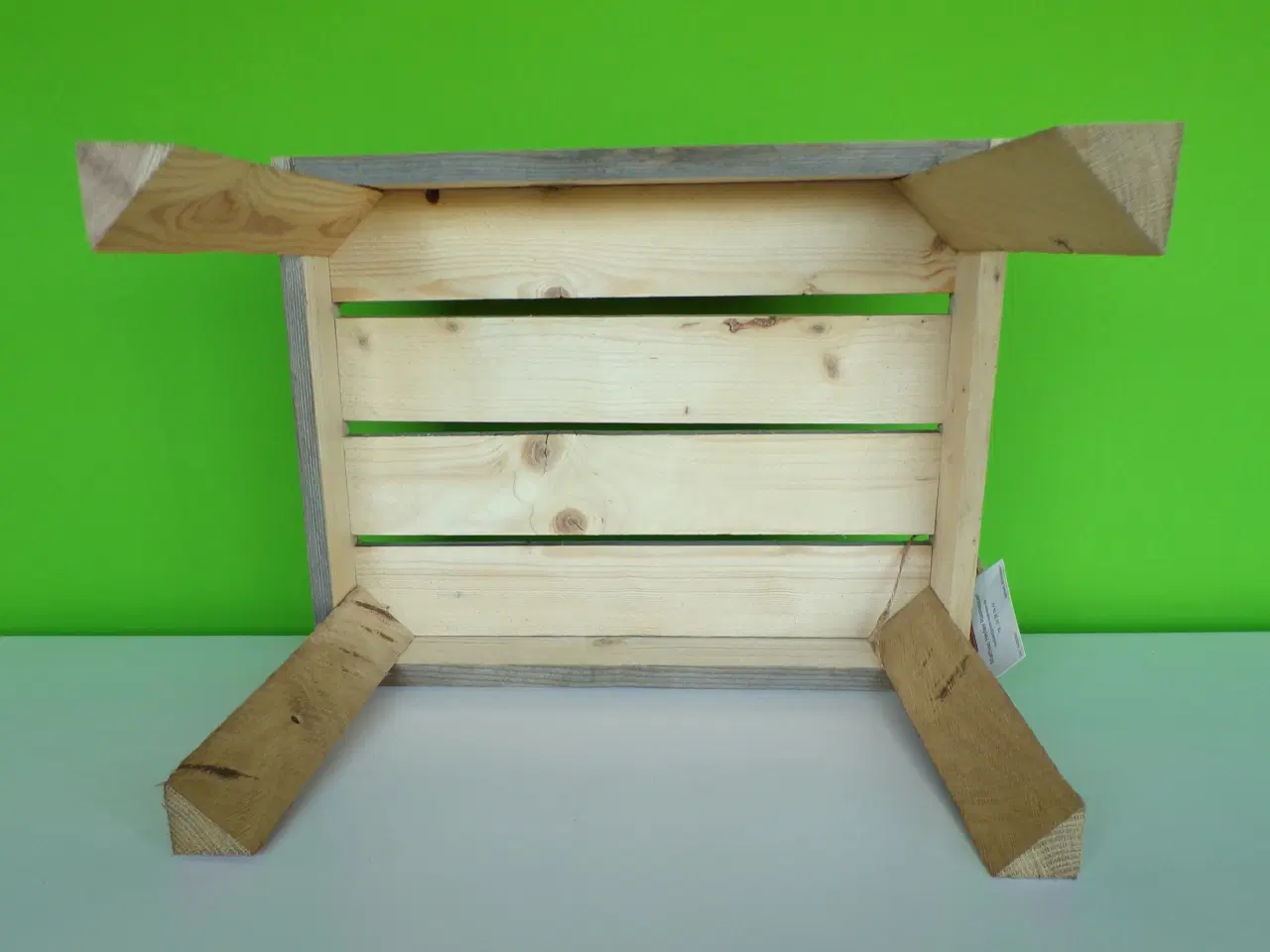 Billede 2 - Bord af genbrugstræ fyr - sidebord