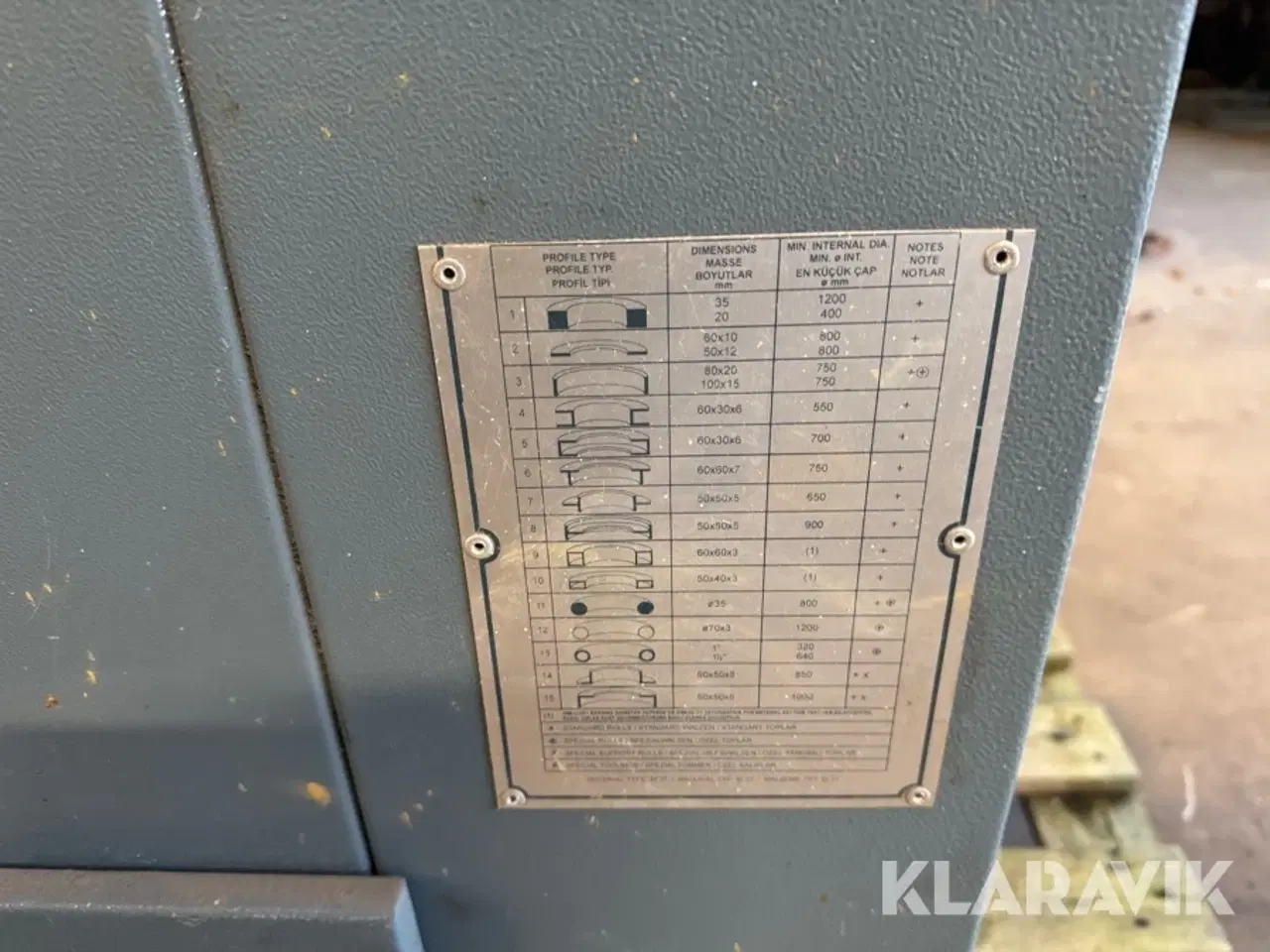 Billede 8 - Profilvalse Durma PBM 50