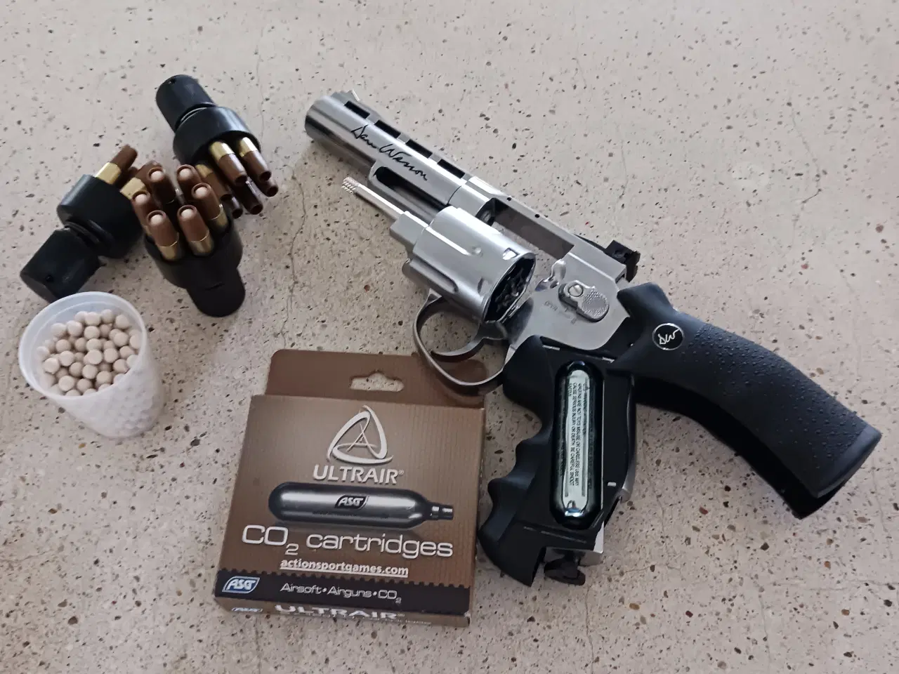 Billede 2 - Dan Wesson 4" Revolver 6mm hardball