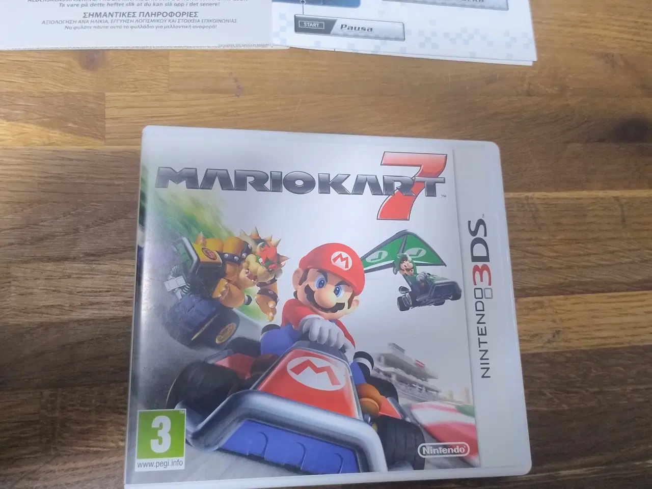 Billede 1 - Mario Kart 7 Nintendo 3DS inkl. originale manualer