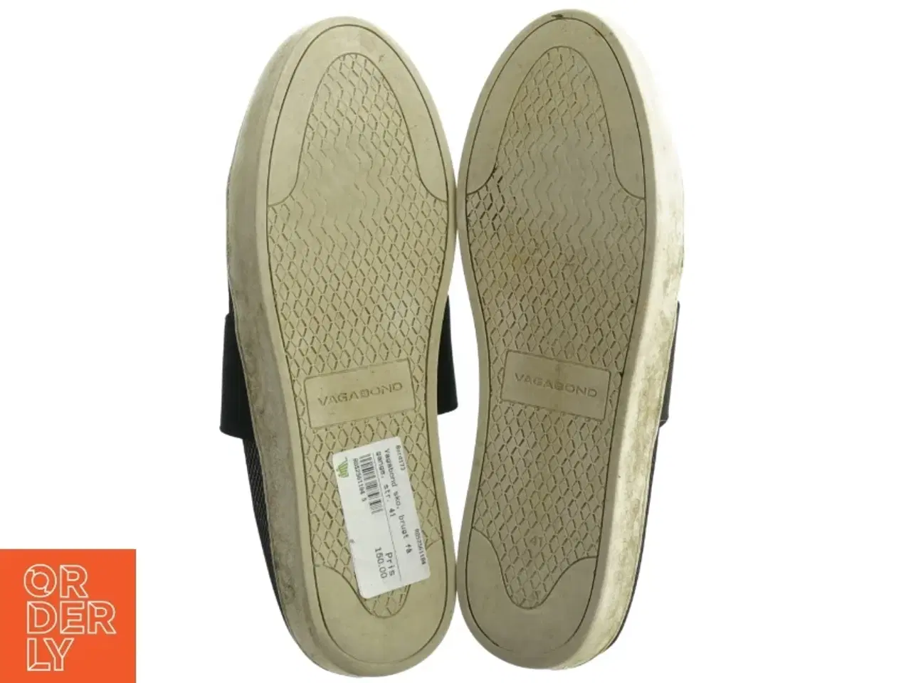 Billede 2 - Sorte slip-on sneakers fra Vagabond (str. 41)