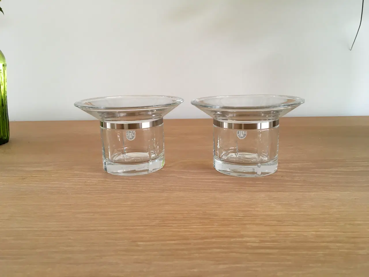 Billede 5 - 2 Rosendahl Grand Cru Lysestager i Klar glas og st