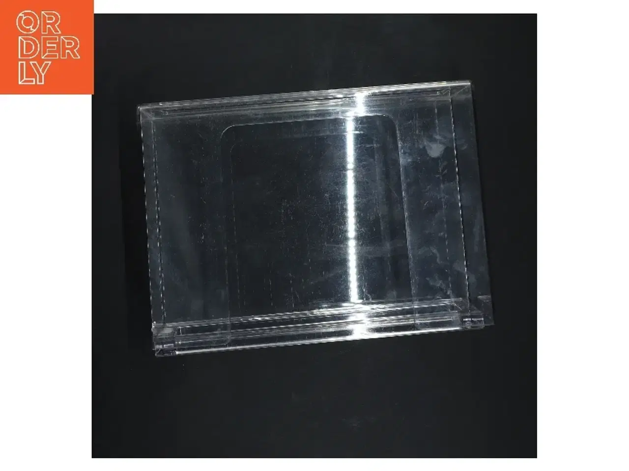 Billede 3 - transparent boks til servietter, bla Lambi mm (str. 22x10x15,5 cm)