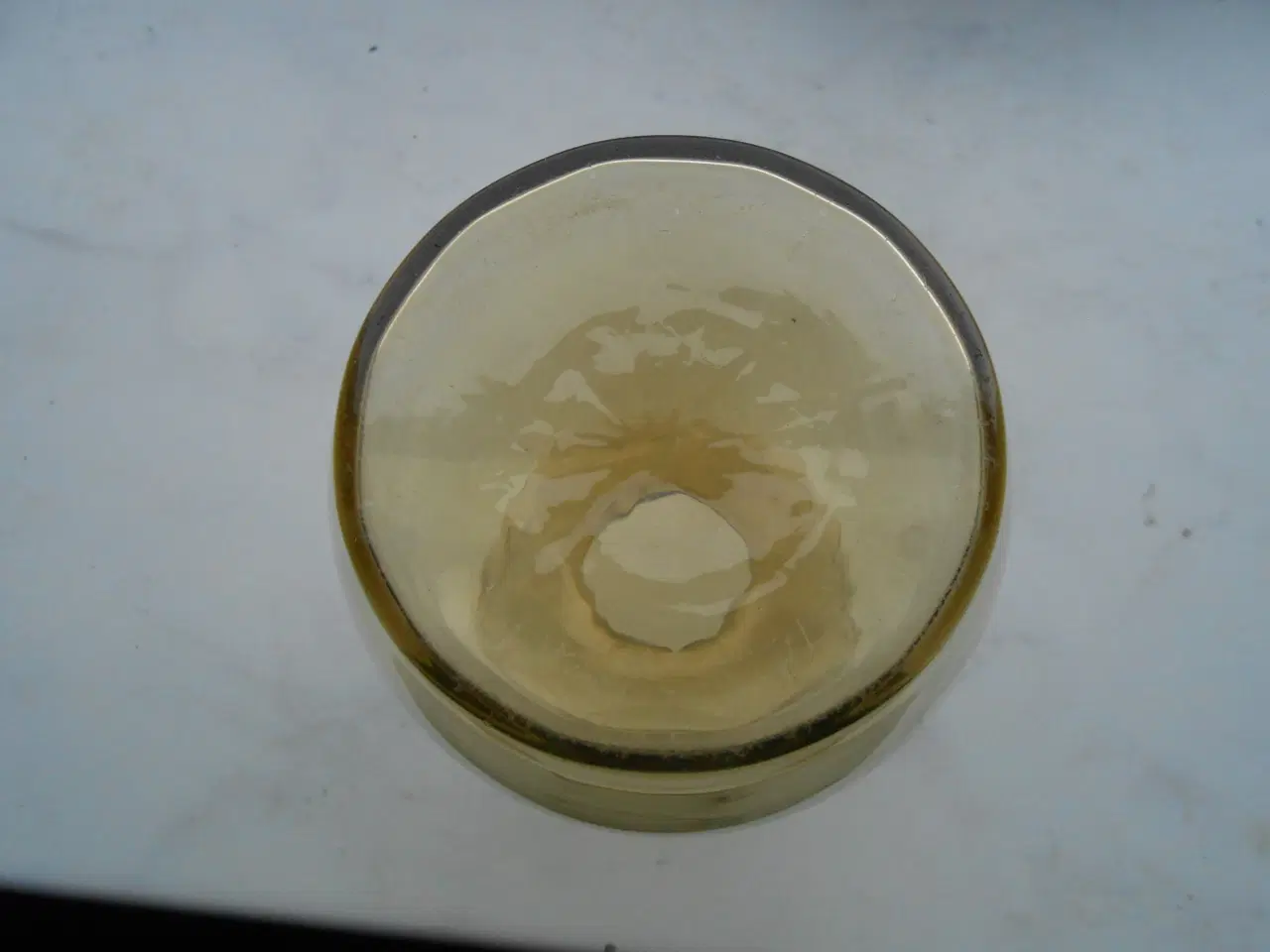 Billede 2 - Fyns-Kastrup glasværk hyacintglas-løgglas 12 cm h