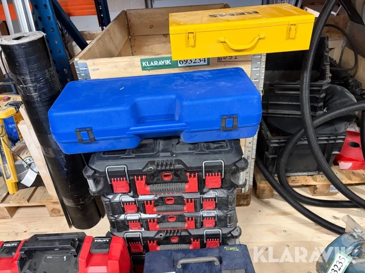 Billede 3 - Værktøjskasser assorterede - 13 kasser