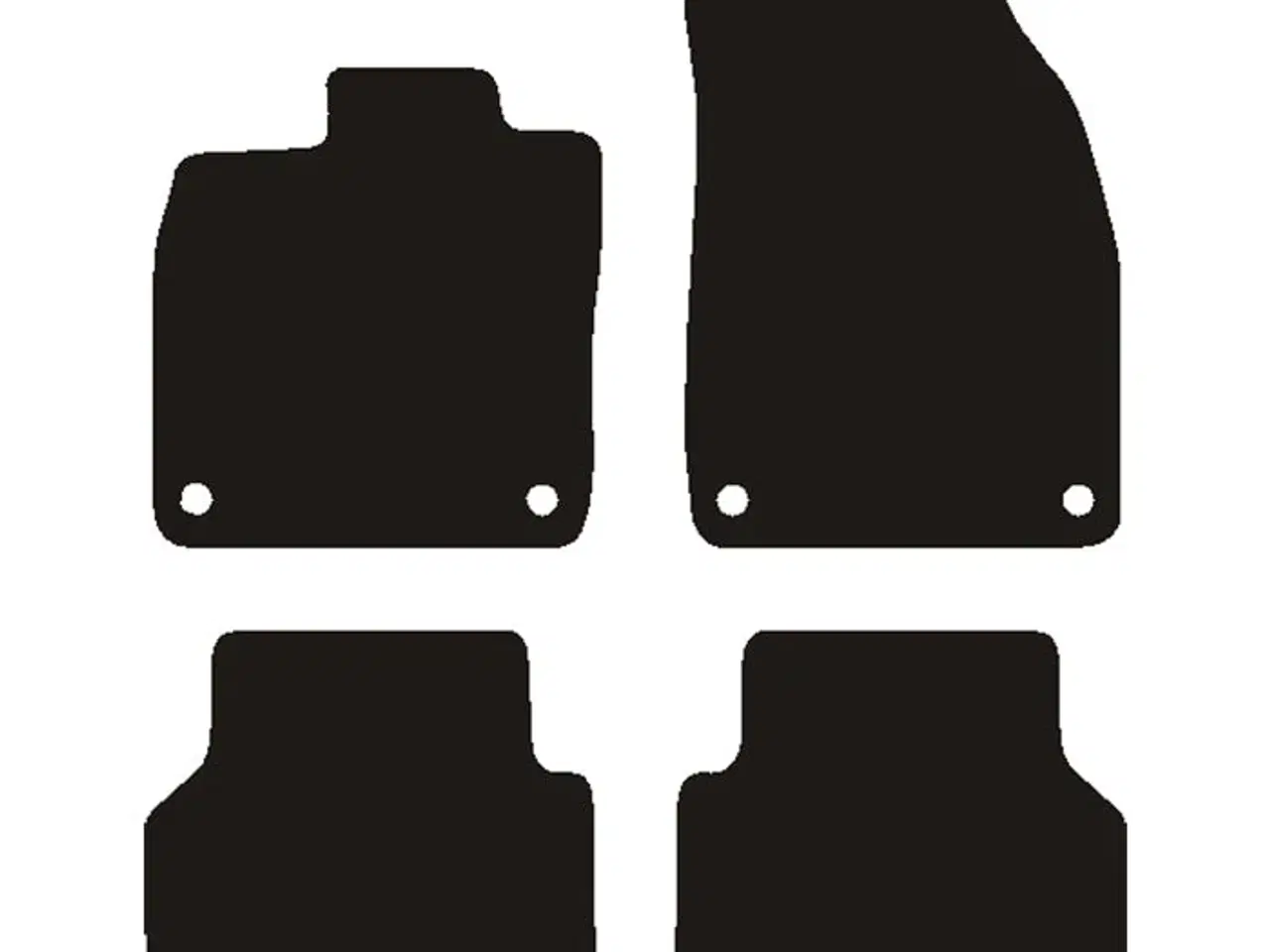 Billede 1 - Diamond velourmåtter Skoda Elroq 2025-