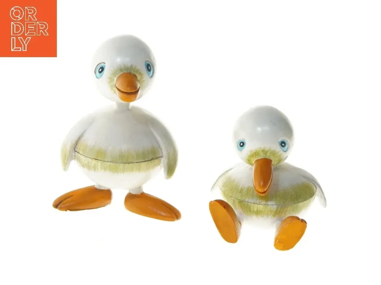 Billede 1 - Dekorative figurer af ænder (str. 13,5 cm)