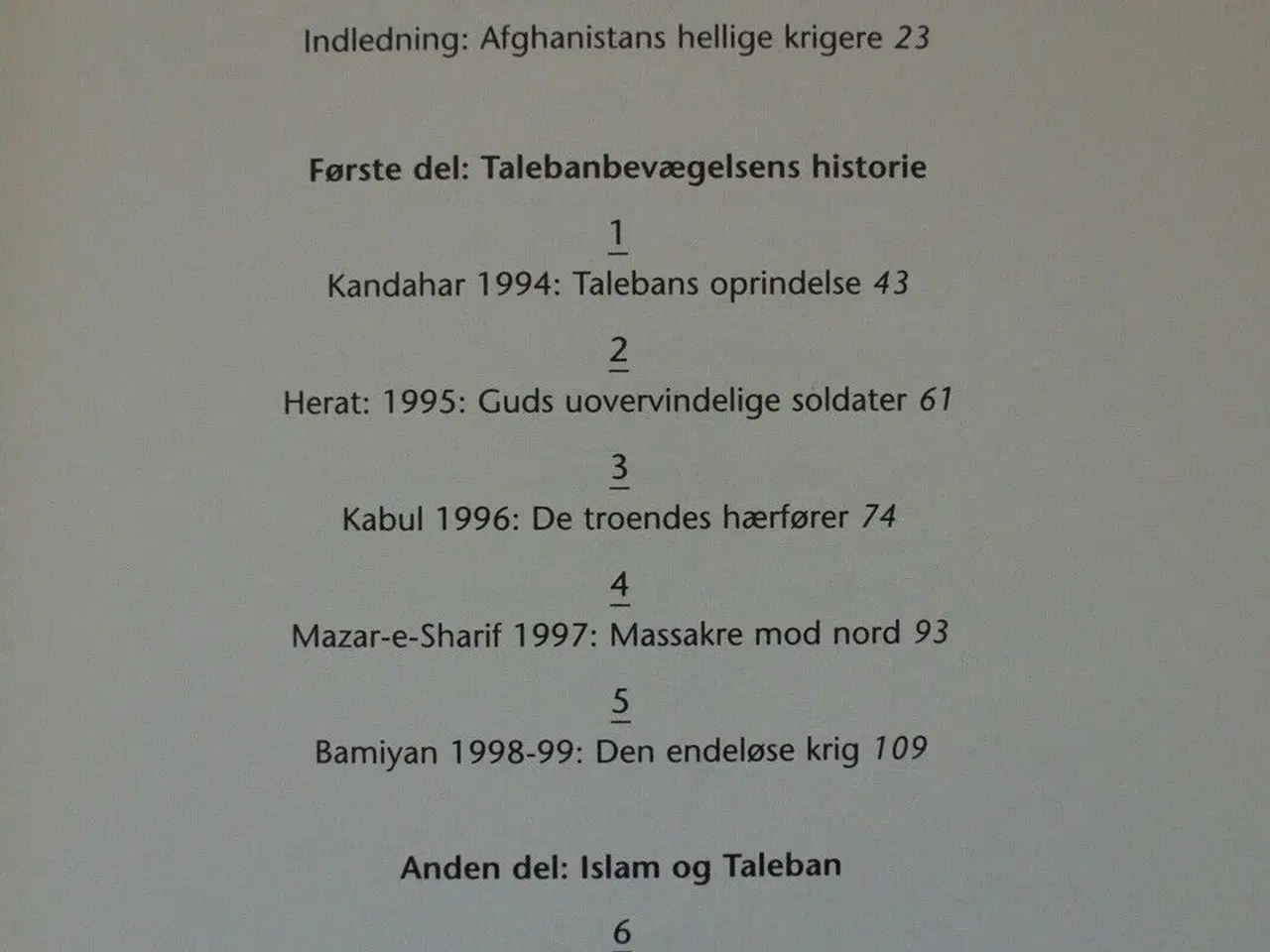 Billede 2 - afghanistan og taleban - islam, olie og det nye st