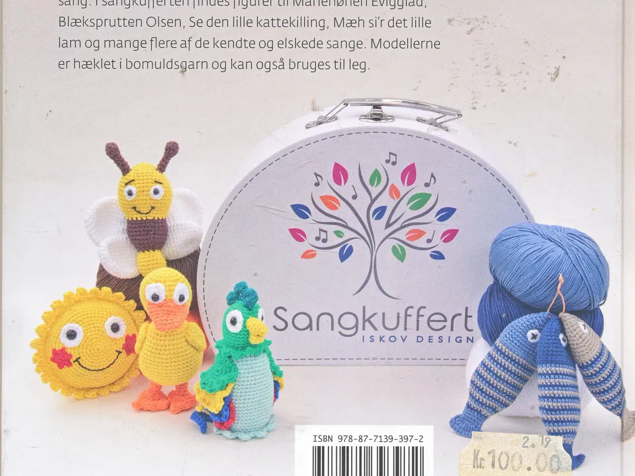 Billede 2 - SANGKUFFERT - HÆKLERIER TIL BØRNESANGE AF PIA MEUL