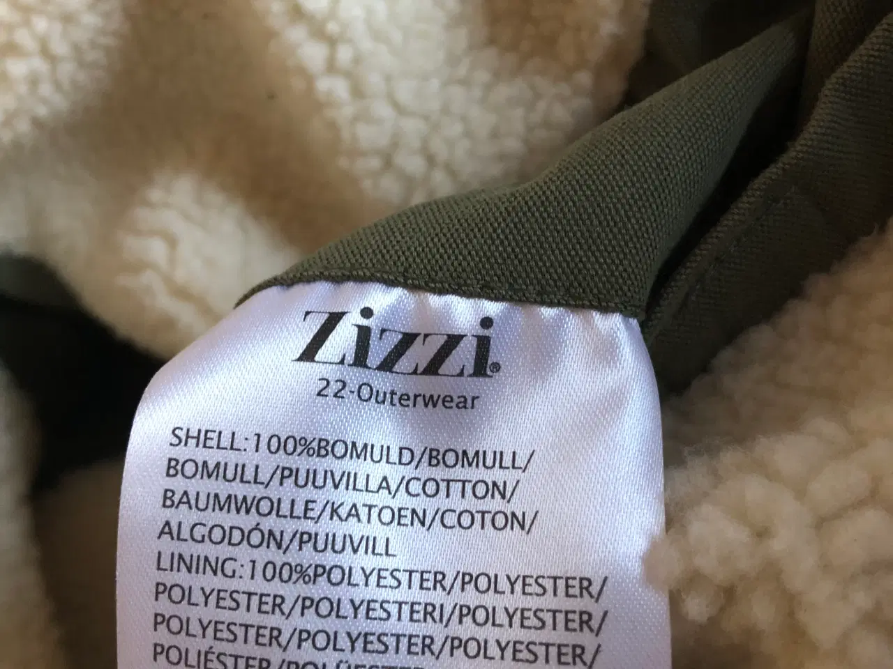 Billede 5 - NY! grøn ZIZZI vinterjakke str. M (46/48)