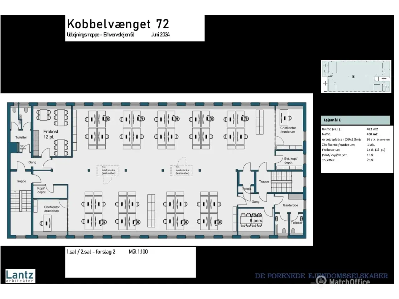 Billede 13 - Kontorlejemål på Frederikssundsvej, 224 m2 i Storkøbenhavn til leje.