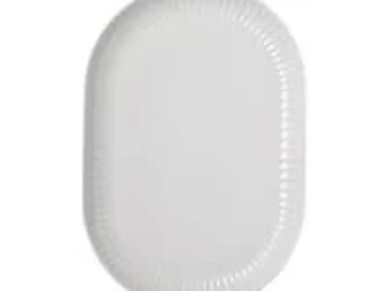 Billede 1 - 8 stk. Fad ovalt hvid B360 x D245 mm Daisy