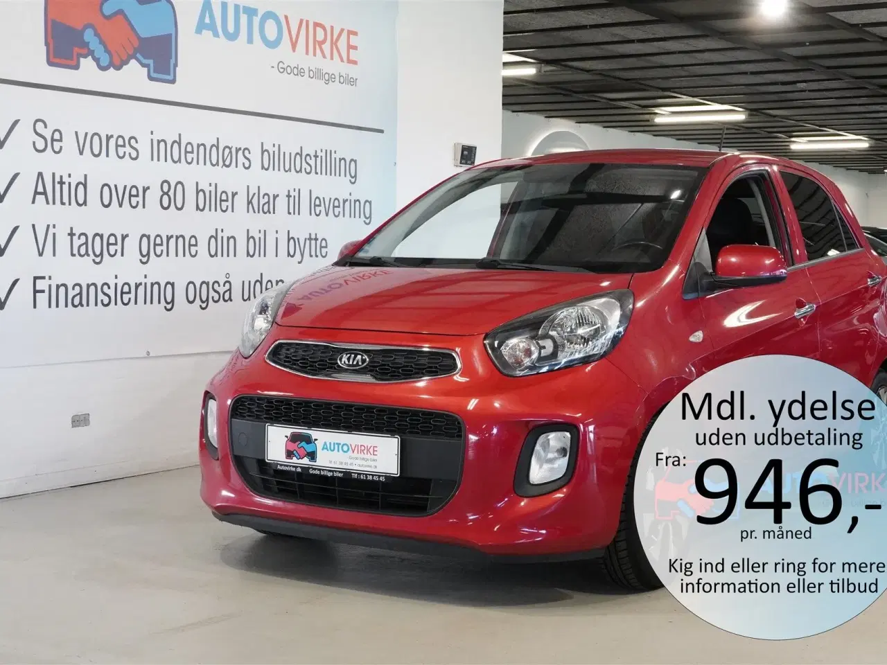 Billede 1 - Kia Picanto 1,0 MPI Attraction Plus 66HK 5d