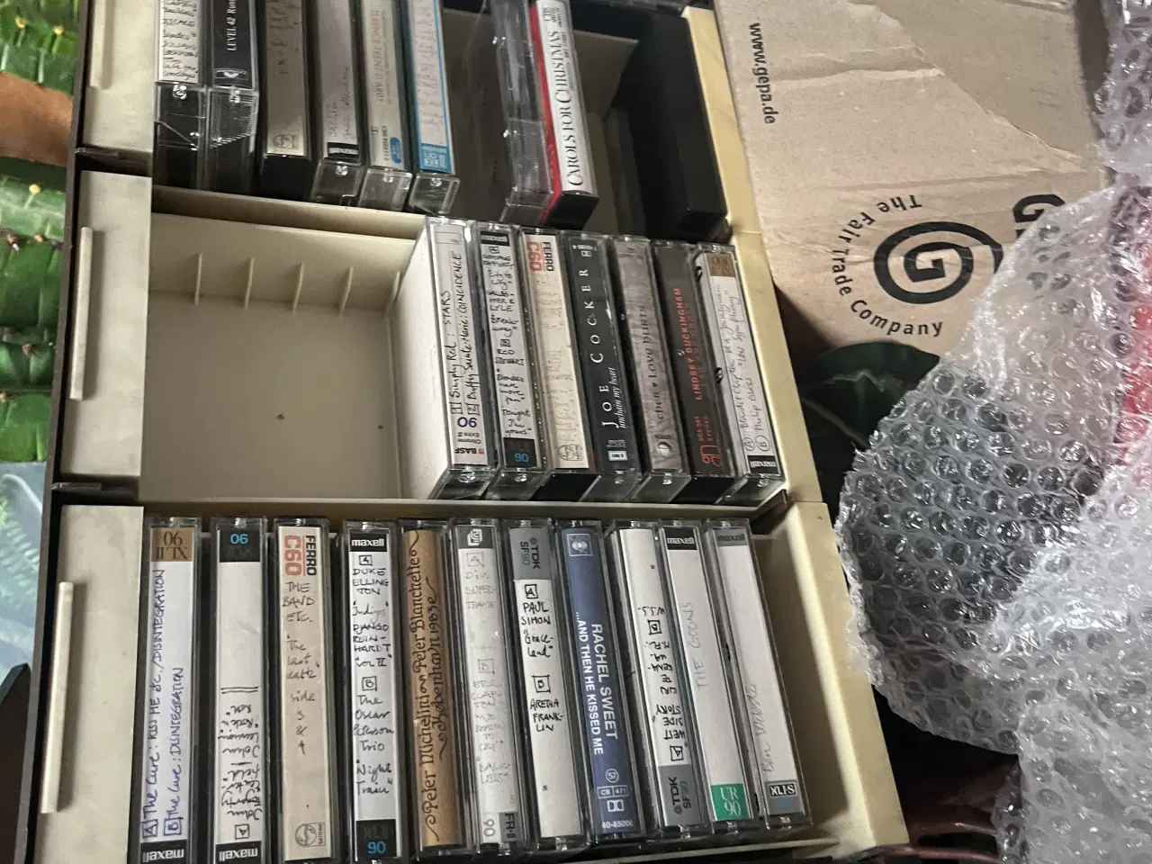 Billede 4 - Blandede kassettebånd m holder