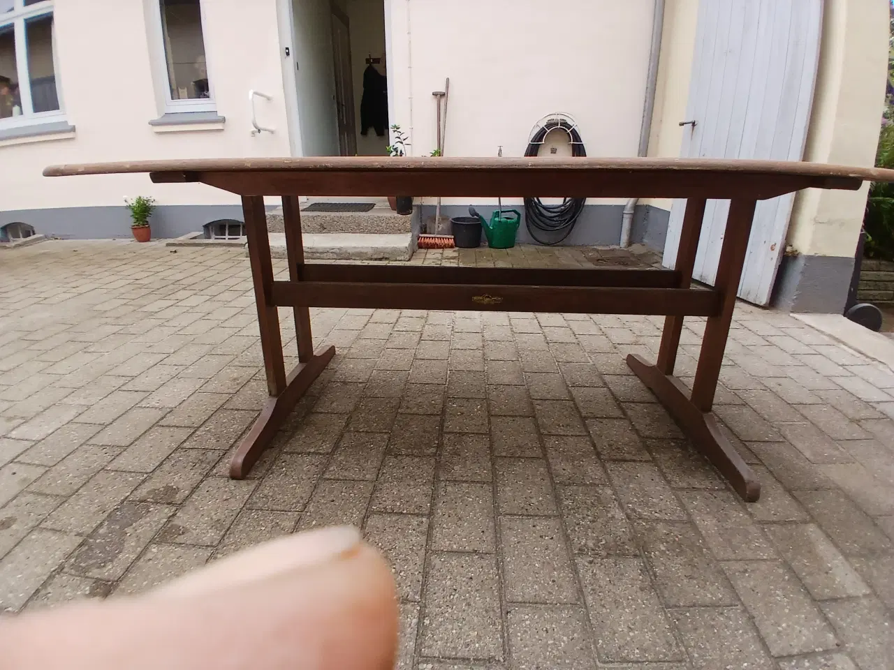 Billede 2 - Havebord i Teaktræs Havebord 