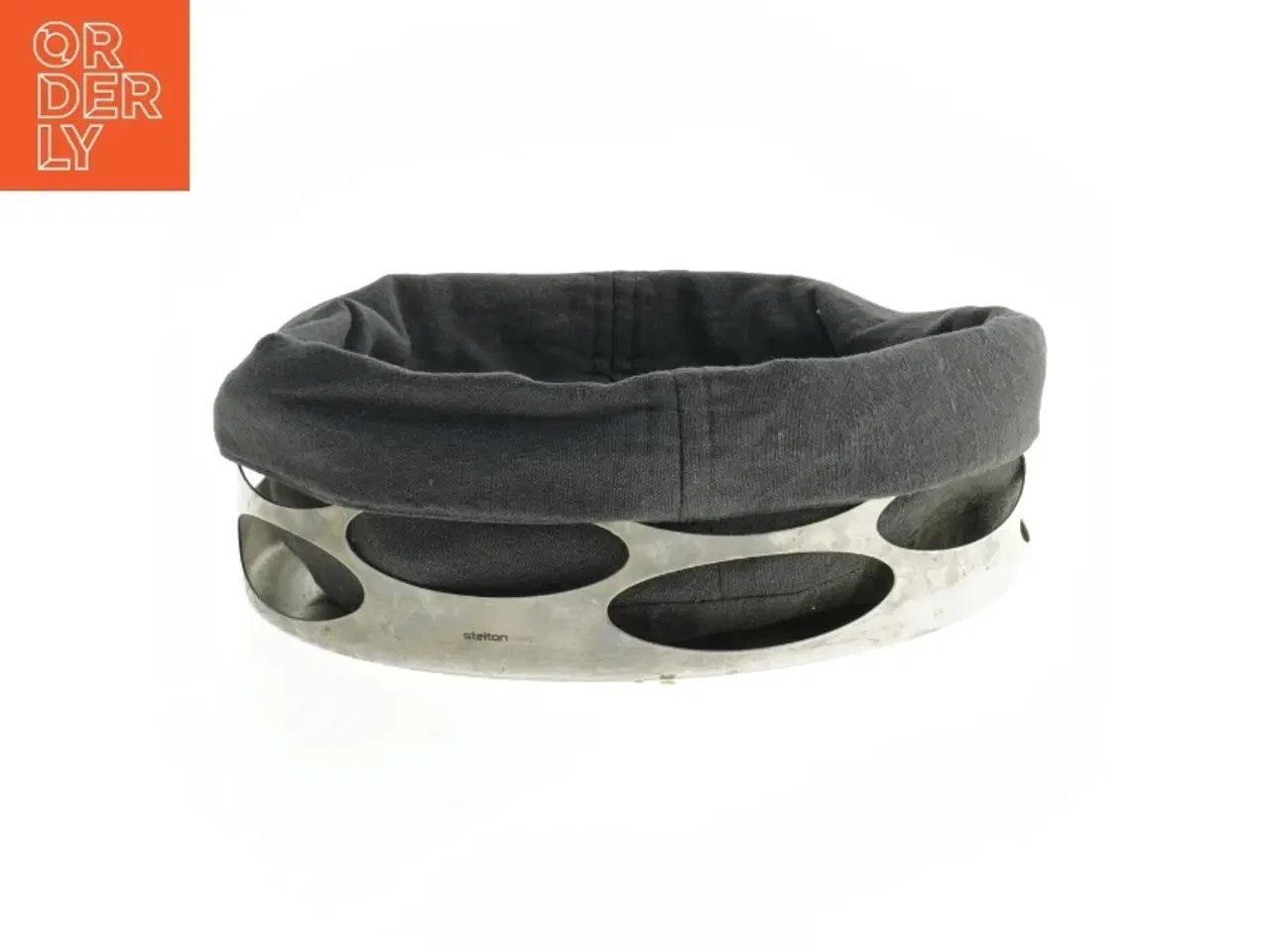 Billede 1 - Stelton Brødkurv med tekstil (str. Ø 24 cm)
