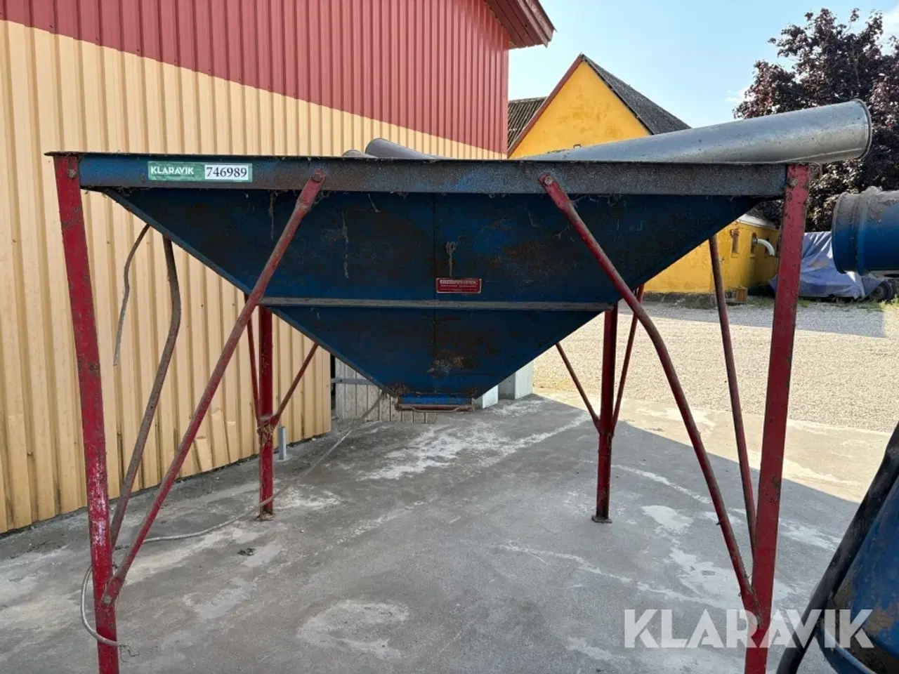 Billede 5 - Korn silo + korn blæse anlæg Flexsilo System