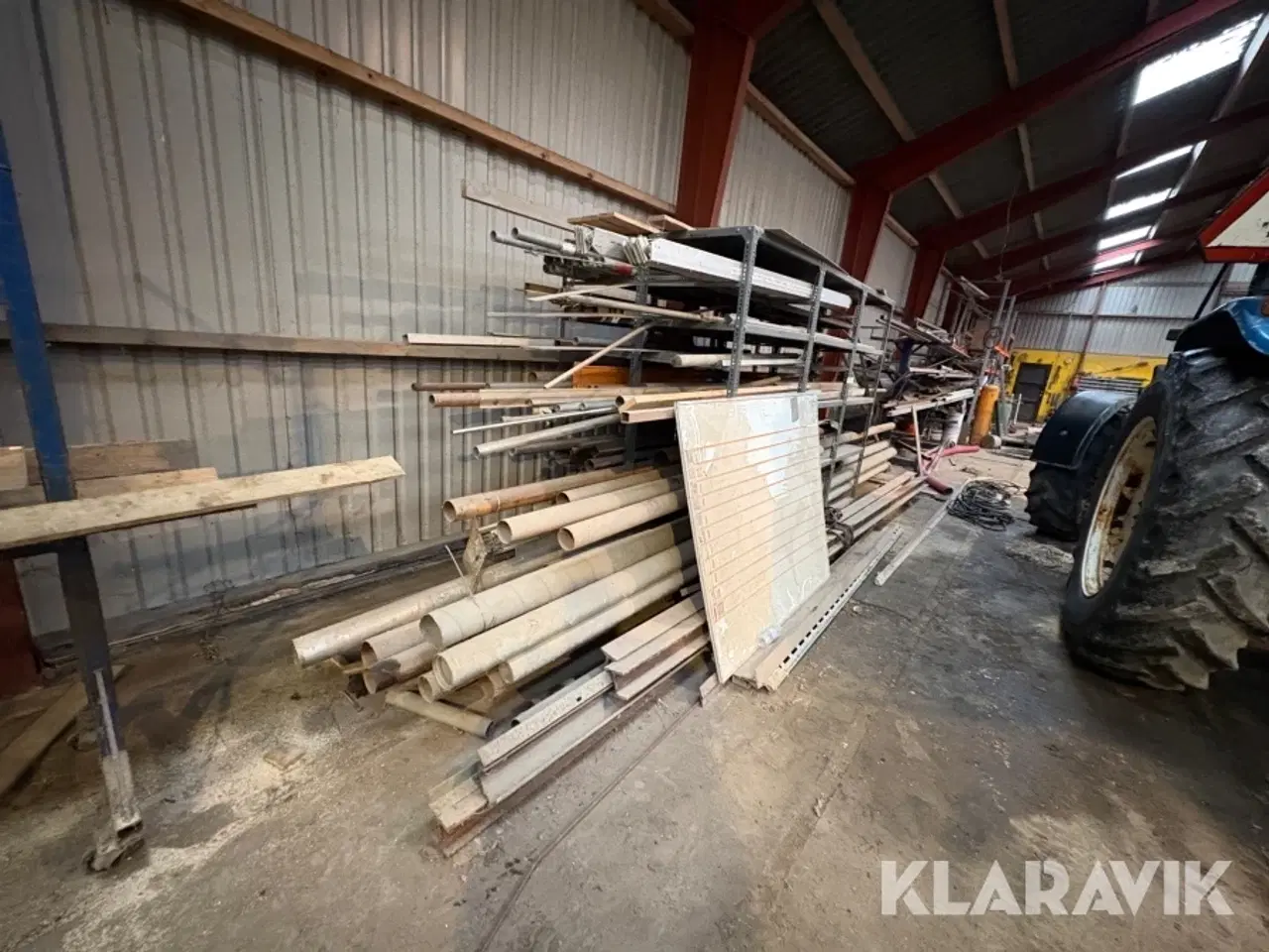 Billede 8 - Stålreoler med indhold 6 styk