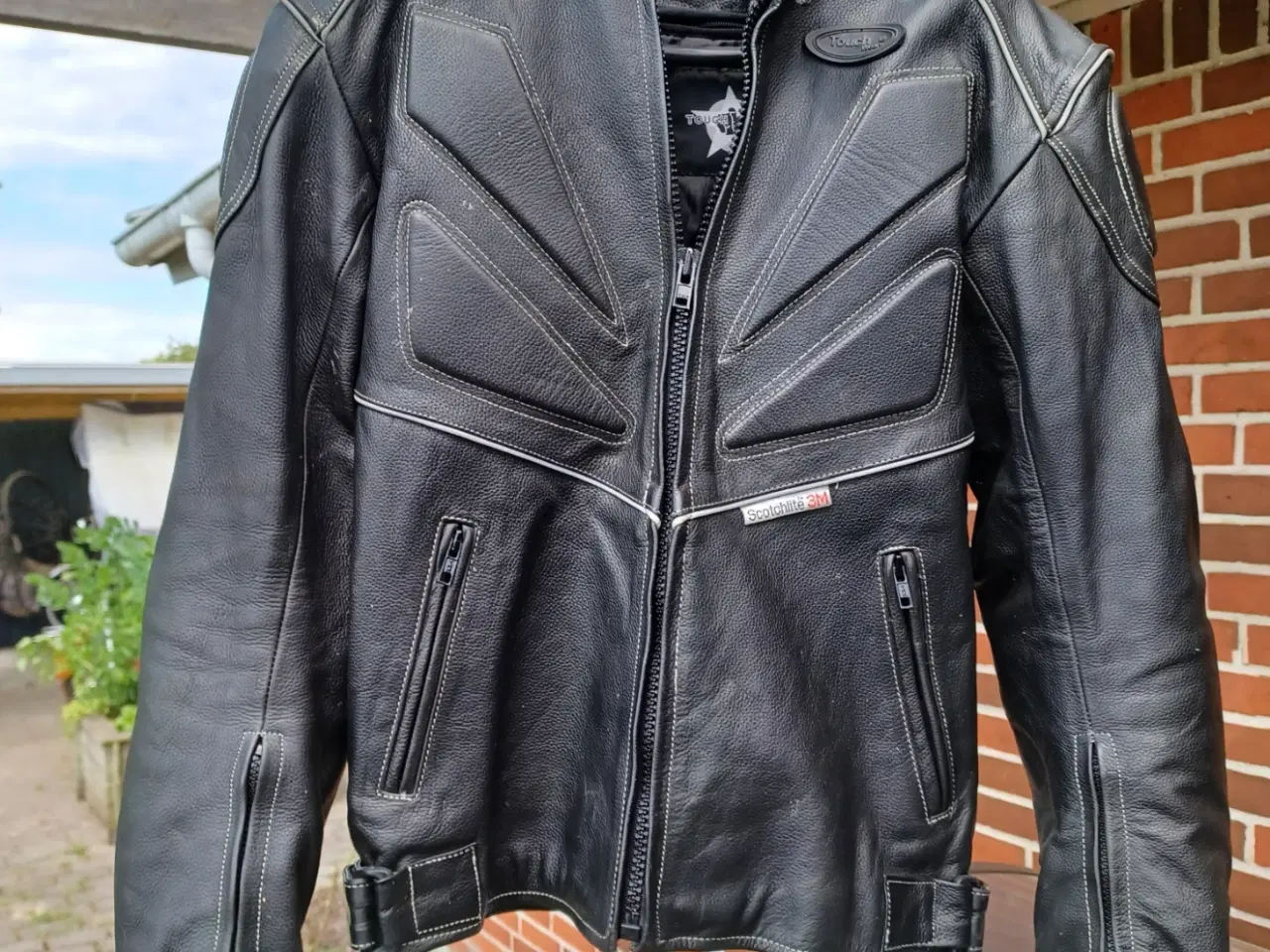 Billede 1 - MC læderjakke Touch Wears str M, dame