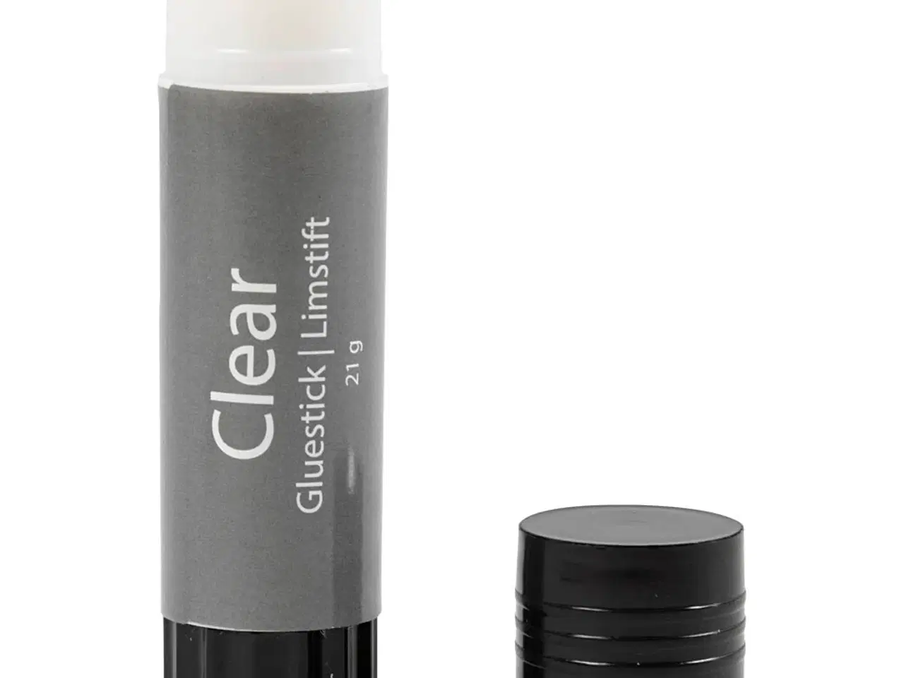 Billede 1 - Clear Limstift, Rund, 21 g, 1 stk.