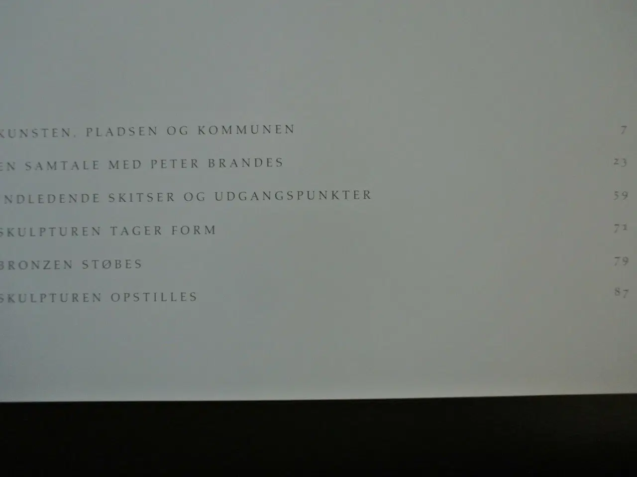 Billede 2 - historien om en skulptur - peter brandes bronzesku