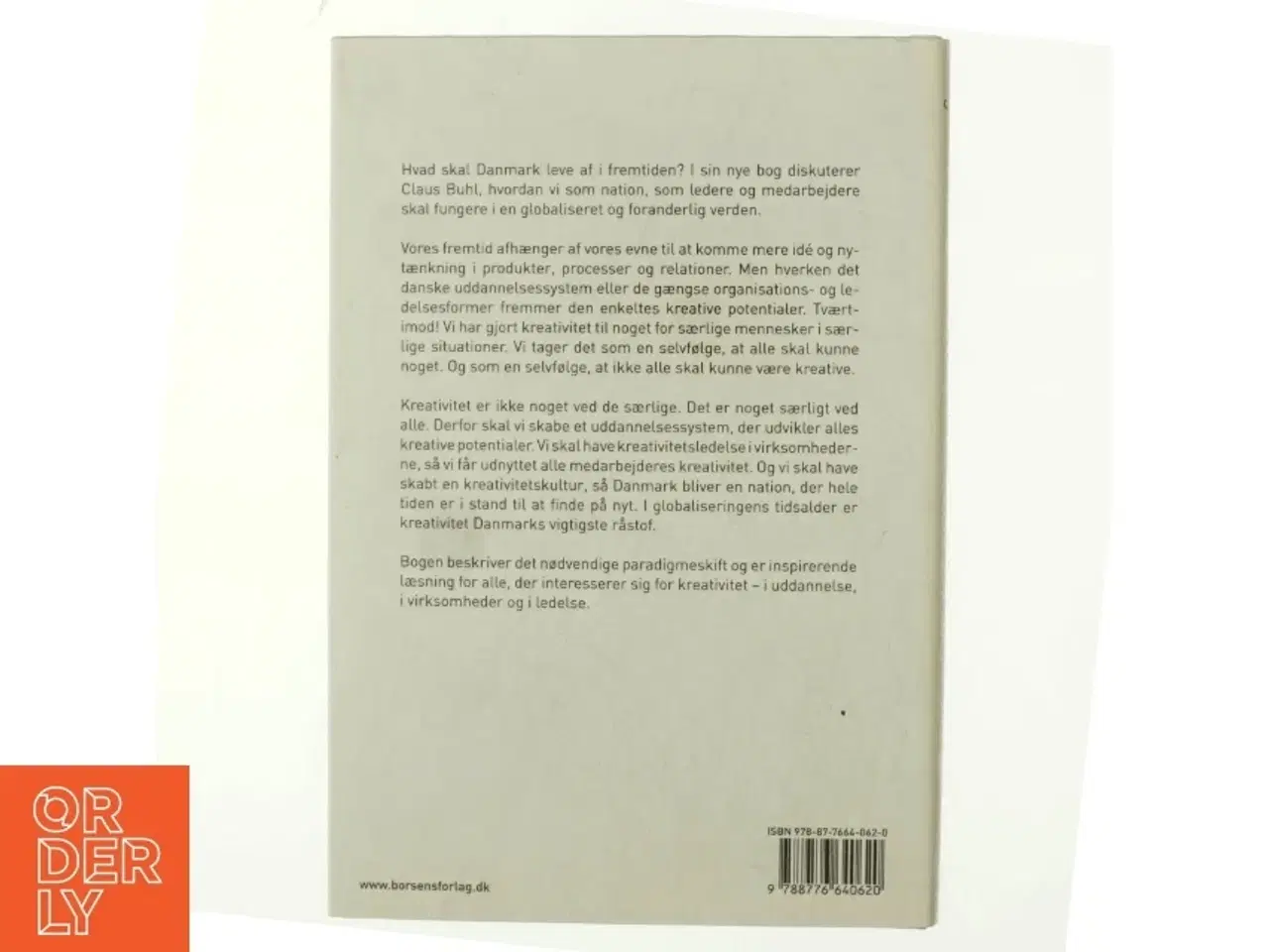 Billede 3 - Kreativitet : Danmarks vigtigste råstof af Claus Buhl (f. 1957-11-17) (Bog)
