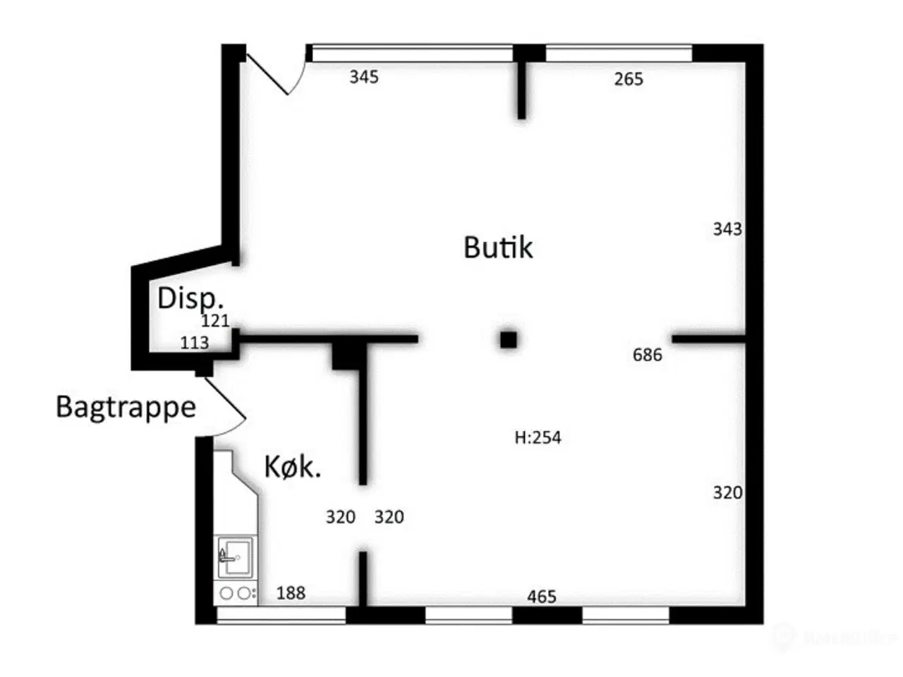 Billede 5 - LEDIGT butikslokale / showroom / frisør / Kiosk / kontor eller kaffebar