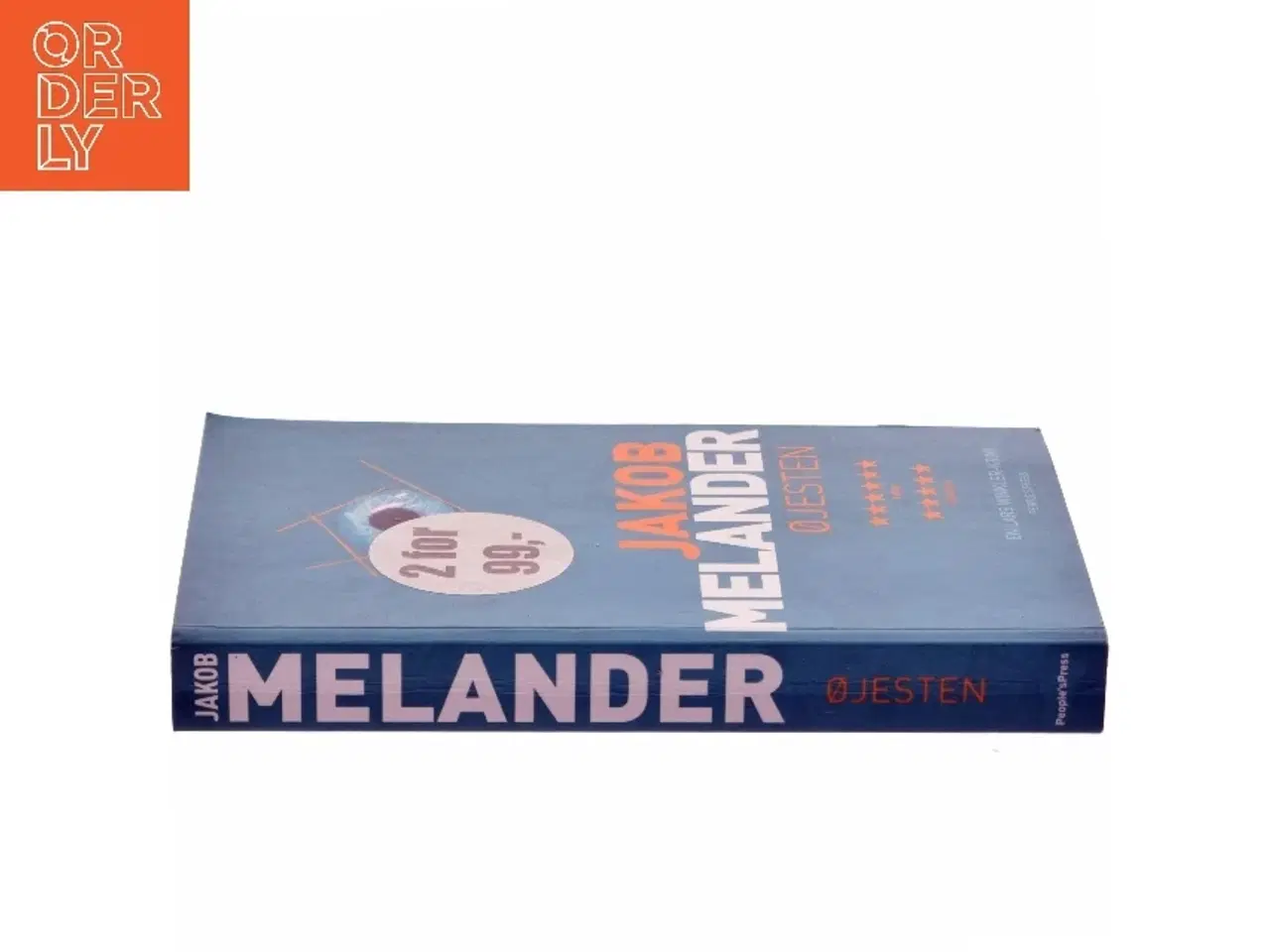 Billede 2 - Øjesten : kriminalroman af Jakob Melander (Bog)