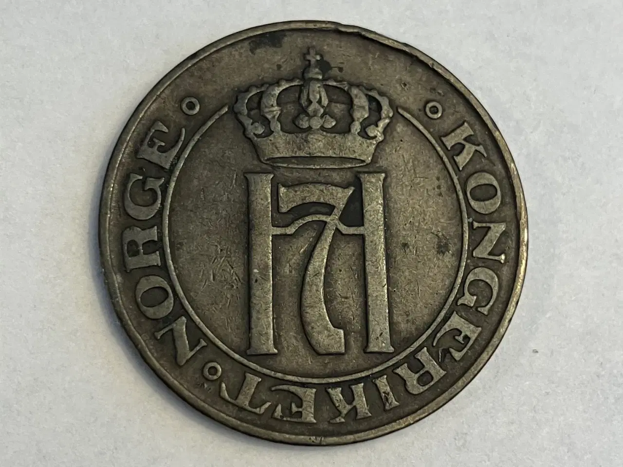Billede 2 - 5 Øre 1911 Norge