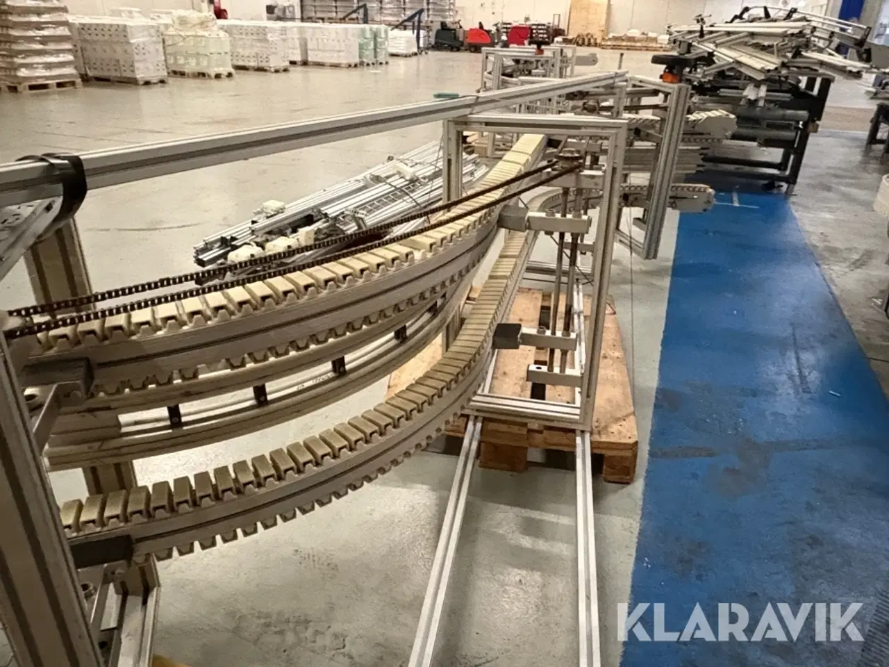 Billede 7 - Stort lot kædetransportør-system Carry-Line