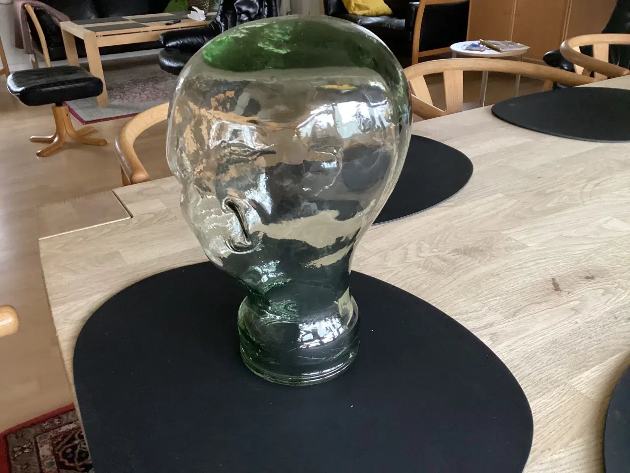 Billede 2 - Glas hoved   (Til udstilling)