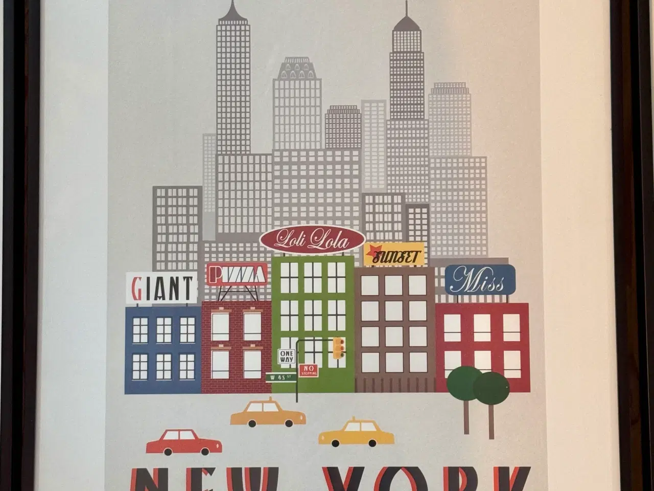 Billede 3 - Paris, New York og London-plakater inkl. ramme