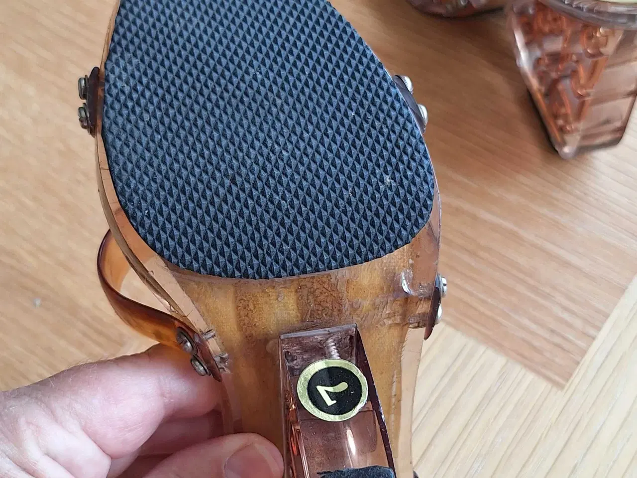 Billede 5 - Ravfarvede sandaler 