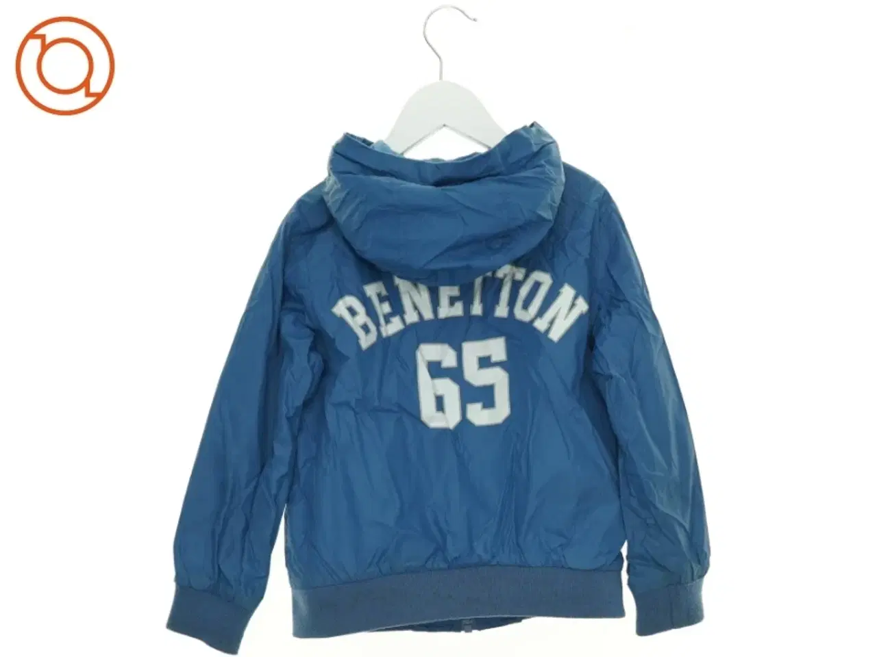 Billede 2 - Vendbar Vindjakke fra Benetton (str. 122 cm)