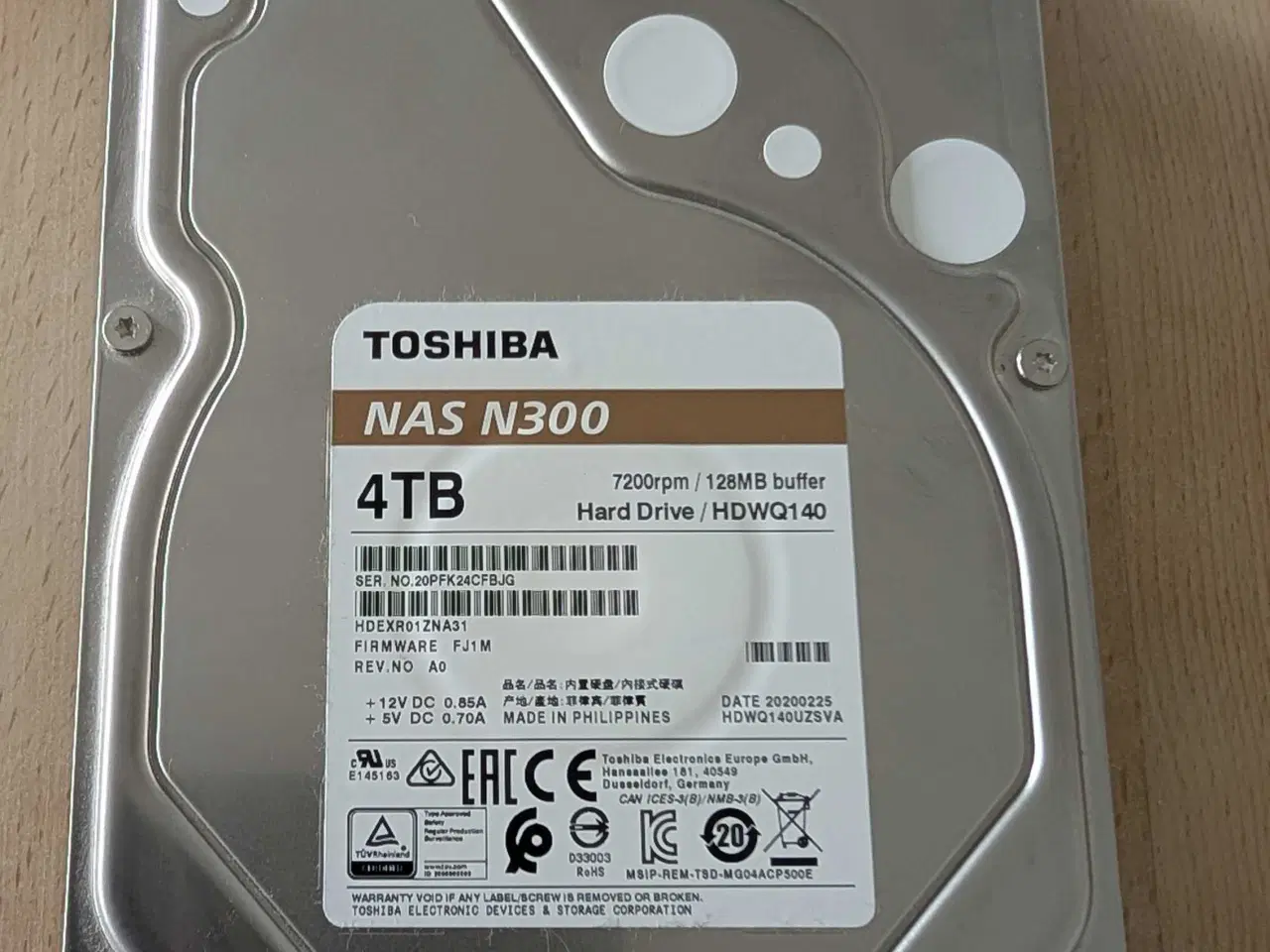 Billede 2 - Toshiba NAS N300 4TB