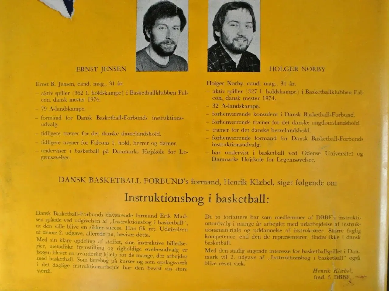 Billede 4 - instruktionsbog i basketball, af ernst jensen og h