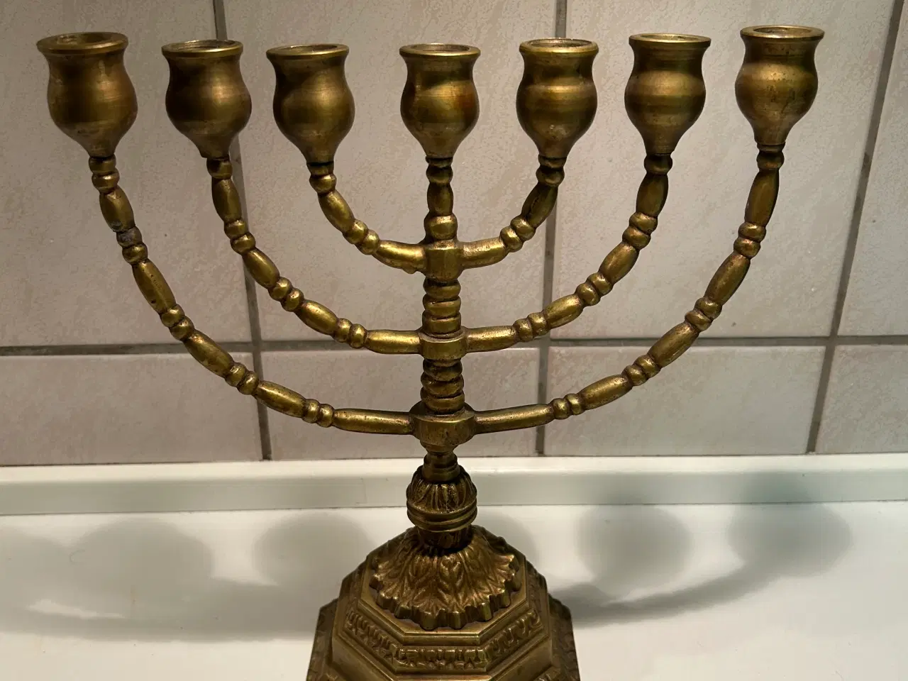 Billede 3 - Vintage 7 armet lysestage