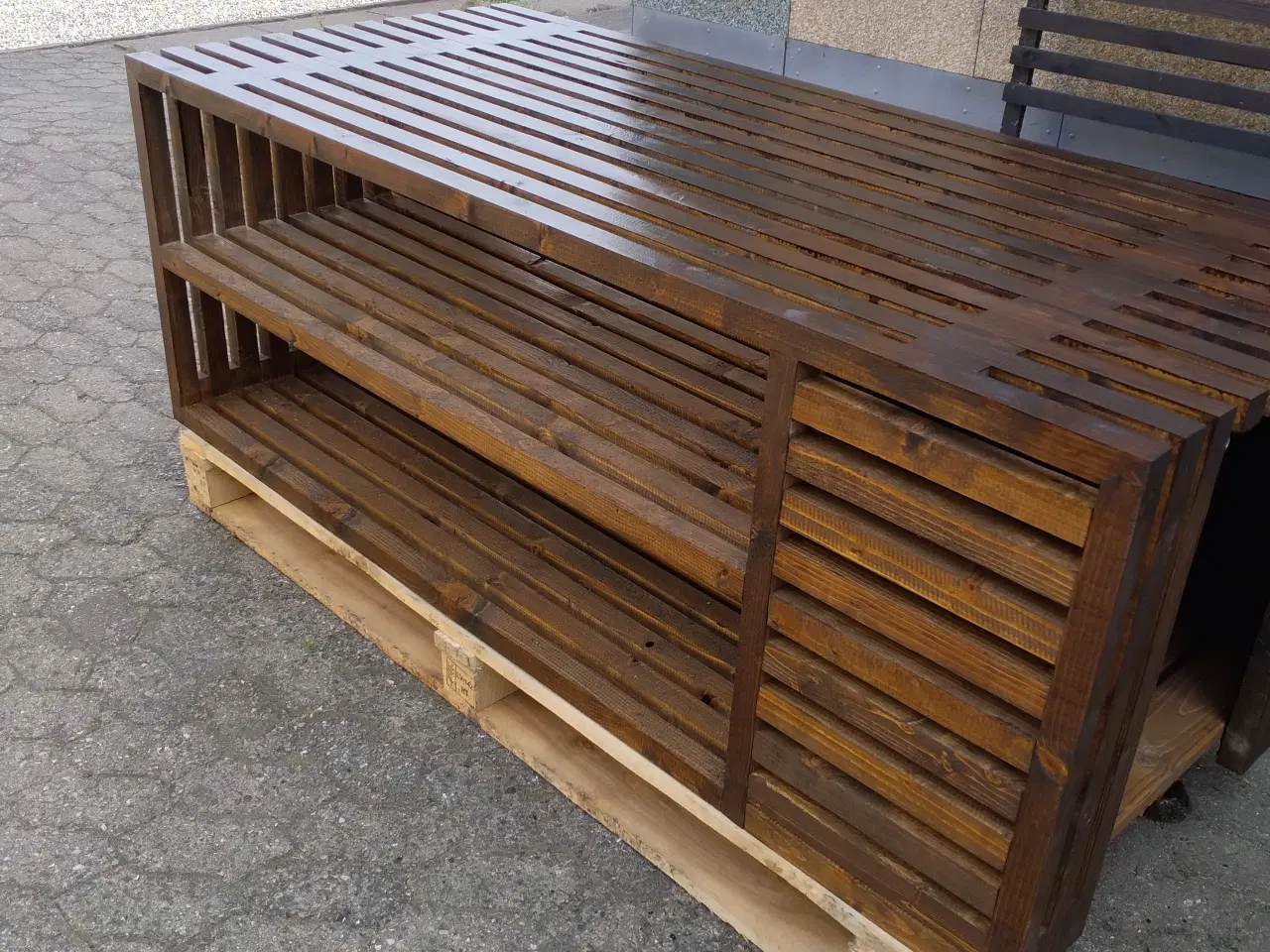 Billede 7 - Grillbord med gas skjuler på mål.