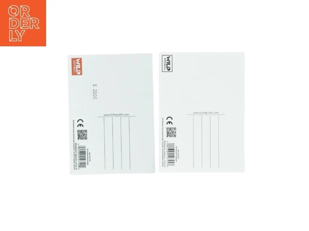 Billede 2 - Postkort med dyremotiver fra Wild Republic (str. 15x10 cm)