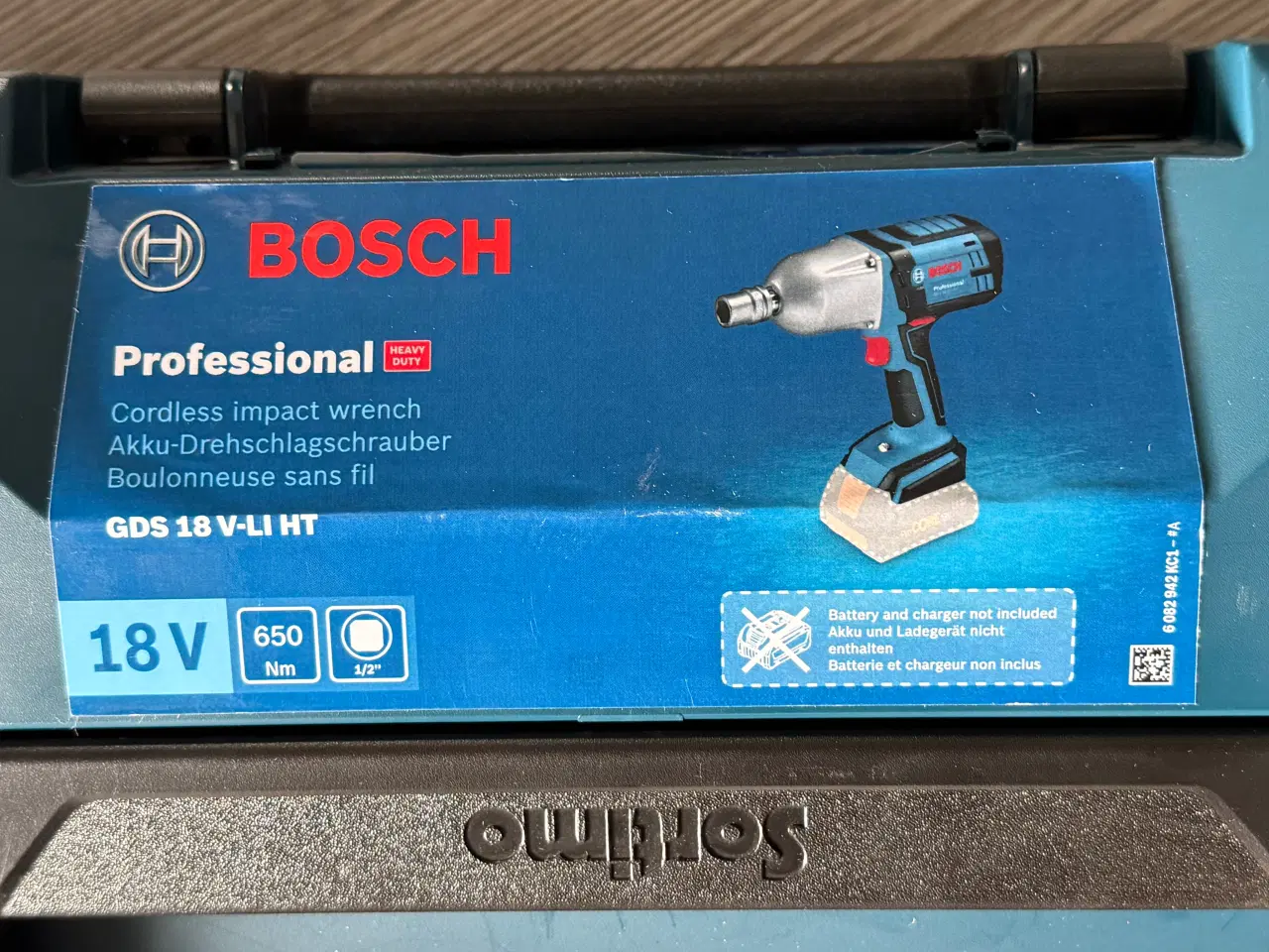 Billede 15 - Ny Bosch GDS 18V-Li HT slagnøgle i L-Boxx, 650 Nm!