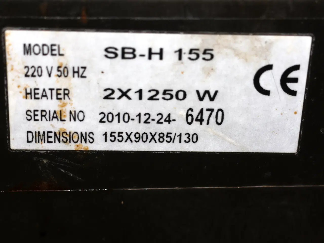 Billede 10 -  ITS varmebuffet model SB-Hot 155. m/lys og hjul. 