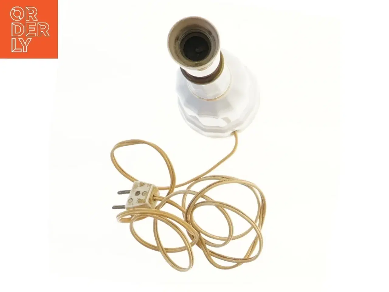 Billede 3 - Vintage bordlampe i porcelæn fra Søholm (str. 28,5 cm)